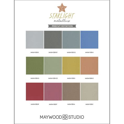 starlight metallics by maywood studio